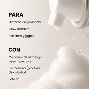 Mascarilla facial de Microburbujas - EFECTO LIFTING - Absorción Inmediata - 150 usos