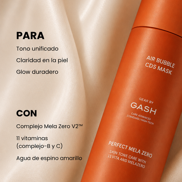 Mascarilla facial de Microburbujas -  ANTIMANCHAS - Absorción Inmediata - 150 usos